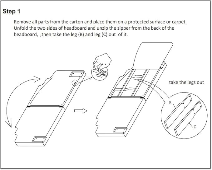 24KF Black Teddy Fabric Tufted King Upholstered Headboard, Modern Vertical Channel Design California King Headboard with Stepped Silhouette Top Edge,6026-K-Teddy Black