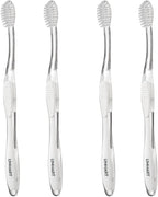 LINHART Extra Soft Toothbrush – Teeth Whitening Toothbrush with Multi Length Bristles, 4 Pack