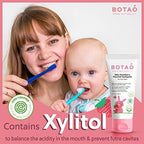Fluoride Free Toddler Toothpaste | Strawberry Flavored - Training Toothpaste for Toddlers | EWG Verified, Vegan, SLS Free, Safe to Swallow, Aloe Vera (2Pack)