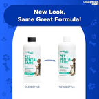 LIQUIDHEALTH Pet Dental Care Water Additive for Dogs & Cats - Fast Acting Pet Bad Breath Freshener, Dog Mouth Wash, Animal Oral Dental Rinse, Plaque & Tartar Teeth Cleaning Solution, USA Made (16 oz)