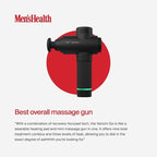 Hyperice Hypervolt 2 Black - Featuring Quiet Glide Technology - Handheld Percussion Massage Gun | 3 Speeds, 5 Interchangeable Heads | Helps Relieve Sore Muscles and Stiffness |FSA and HSA