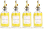 Molimoli Glass Olive Oil Cruet Set - 350ml Bottles With Weighted Pourers, Set of 4
