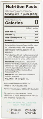 ProBiora Professional Strength Oral Probiotics for Teeth and Gums | Dental Probiotic for Oral Health | Bad Breath Treatment for Adults | Tooth Whitening | ProBiora3 Probiotic Blend | 90 Mint Tablets