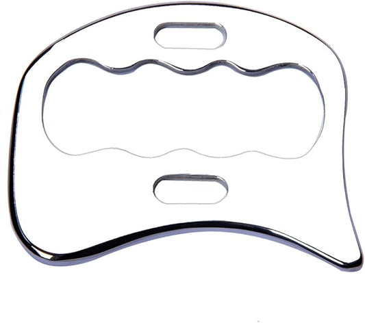 FeelFree Sport Stainless Steel Gua Sha Scraping Massage Tool-Muscle Scraper - Soft Tissue Mobilization,Physical Therapy for Back, Legs, Arms…