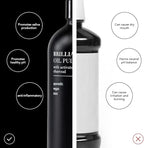 Terra & Co.® Brilliant Black® Oil Pulling Mouthwash | Natural Oil Rinse with Vitamin E for Strong Gums & Healthy Teeth | Fluoride-Free, Made in USA | 6.75 oz