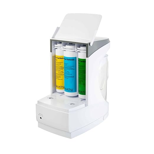 AquaTru Carafe Smart | Countertop Water Purifier for PFAS and Other Contaminants with Exclusive 4-Stage Ultra Reverse Osmosis Technology (No Plumbing or Installation Required) | BPA Free