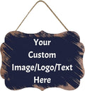 Personalized Custom Wooden Signs with Any Text Name for Home Door Man Cave Bar Family Farmhouse Decorative Home Kitchen Rustic Wall Decor