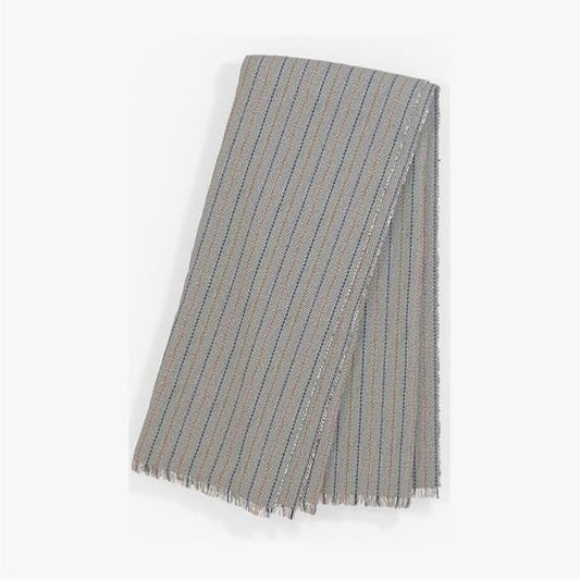 Outer Insect Shield Lightweight Throw Blanket - Pinstripe, 50’’W x 60’’, Recycled Material, Repels Mosquitoes, Ticks, Fleas & Flies, Machine Washable, Camping, Picnic, Beach, Travel