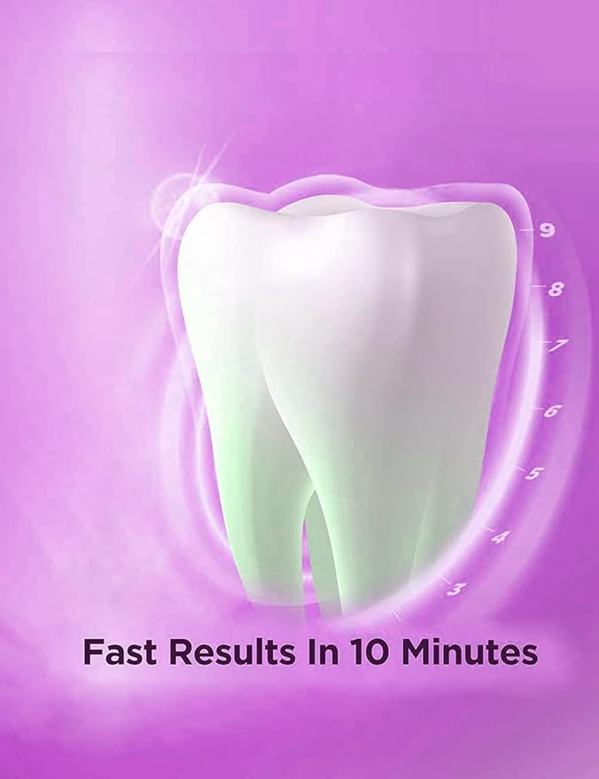 Bright White Smile 35% 10 Pack Teeth Whitening Gel Refills Bleaching Gel, No Sensitive Teeth Whitener, Great for Sensitive Tooth Whitening, Works with Teeth Whitening LED Light and Trays (10 X 3ML)
