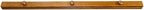 RRD Quilt Hanger for Wall for Display (72") Amish Made Wooden Quilt Rack Wall Mount - Rustic Tapestry Quilt Wall Hangers (Oak Wood, Michaels Stain, 72" Long)