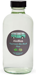 Vanman's - VanMan's Peppermint Aloe Mouth Rinse (8 Ounce) - Aloe, Fresh Mint Remineralizing Mouthwash for Gum Health, Bad Breath and Dry Mouth