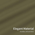 Easy-Going Blackout Curtains for Bedroom, Solid Thermal Insulated Grommet and Noise Reduction Window Drapes, Room Darkening Curtains for Living Room, 2 Panels(46x84 in, Khaki)
