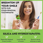MOUTHWATCHERS Whitening Fluoride Free Naturally Sourced Toothpaste, 3 oz Tube, for Sensitive Teeth and Gums, Fresh Organic Mint and Propolis, by Dr. Plotka's