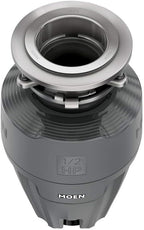 Moen Gray EX Series Prep Series 1/2 Horsepower Garbage Disposal, EX50C