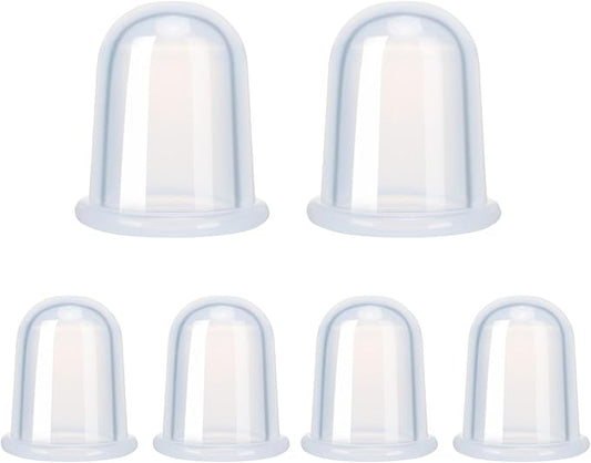 Silicone Cupping Therapy Set - Cupping Kit for Massage Therapy - Cellulite Remover Cupping Set - Anti Cellulite Cup Massager, Vacuum Suction Massage Cups for Cellulite Reduction