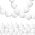 White Quick Link Balloons - 100PCS Linking Balloons for Wedding, Birthday, Baby Shower, Engagement, Graduation Party Decorations (10inch)