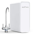 Ecoviva Under Sink Reverse Osmosis System, 8-Stage Water Filtration System, 600 GPD Water Purifier, Fast Dispense, 2.5:1 Pure to Drain, Easy Installation, Reduce PFAS, NSF/ANSI 58 Certified