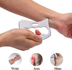 FeelFree Sport Stainless Steel Gua Sha Scraping Massage Tool-Muscle Scraper - Soft Tissue Mobilization,Physical Therapy for Back, Legs, Arms…