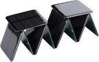 SUNYIMA 10pcs Mini Monocrystalline Solar Cells Solar System Kit 50mm X 50mm/1.96" X 1.96" 2V 160MA for DIY Charge Solar Panels