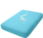 hyha Waterproof Couch Cushion Covers, Stretch Sofa Couch Seat Slipcover for Dog Washable, Non-Slip Waterproof Outdoor Cushion Covers for Patio Furniture Replacement (1 Piece for Large, Peacock Blue)