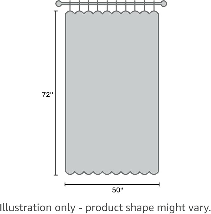 MYSKY HOME French Door Curtains for Closet Doorways, Window White Cotton Sheer Drapes Light Filtering Cute Curtain Panels Elegant Look for Classroom/Guestroom, 50" x 72", Natural, 2 PCs