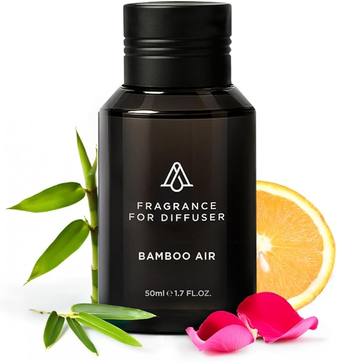 Aromaplan Hotel Scents Bamboo Air, 1.7 Fl Oz (50 ml)- Home Luxury Aroma & Hotel Fragrance Essential Oil- Hotel Essential Oil for Aromatherapy- USA Made, Bolder Aroma & Longer Lasting