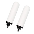 2 PCS 7 inch ceramic water filter Candle,7'' water filter replacement filters with Activated Carbon for Countertop Gravity Water Filter System,Water Cooler Filtration Systems