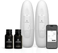 AromaPlan Authentic 2025 Upgraded Plug in Waterless Diffuser (2 Fragrances Included)-Cold Air & Nanotechnology Diffusers for Home & Office- Silent Wall Diffuser Plug in (2 Devices +2 Scents)