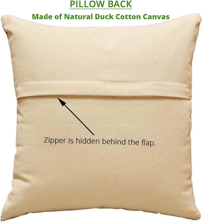 Kandinsky Abstract Pillow Cover - White Modern Throw Pillowcase Cream Chair Cushion Contemporary Farmhouse Pillows Modern Couch Handmade Wool Size 18x18