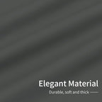 Easy-Going Blackout Curtains for Bedroom, Solid Thermal Insulated Grommet and Noise Reduction Window Drapes, Room Darkening Curtains for Living Room, 2 Panels(42x84 in, Gray)