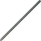 Sandbaggy Round Steel Concrete Form Stakes with Nail Holes - Rust Resistant Coating - Removable, Reusable (5, 3/4 in X 24 in)