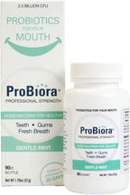 ProBiora Professional Strength Oral Probiotics for Teeth and Gums | Dental Probiotic for Oral Health | Bad Breath Treatment for Adults | Tooth Whitening | ProBiora3 Probiotic Blend | 90 Mint Tablets