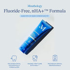Mouthology 10% Nano Hydroxyapatite Toothpaste (3pk, Fluoride Free), Whitening*, Supports Enamel Care*, Appropriate for Sensitive Teeth*, SLS Free, Xylitol nHA Toothpaste Adults, Mint 4oz (USA Made)