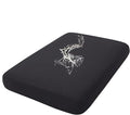 hyha Waterproof Couch Cushion Covers, Stretch Sofa Couch Seat Slipcover for Dog Washable, Non-Slip Waterproof Outdoor Cushion Covers for Patio Furniture Replacement (1 Piece for Medium, Black)
