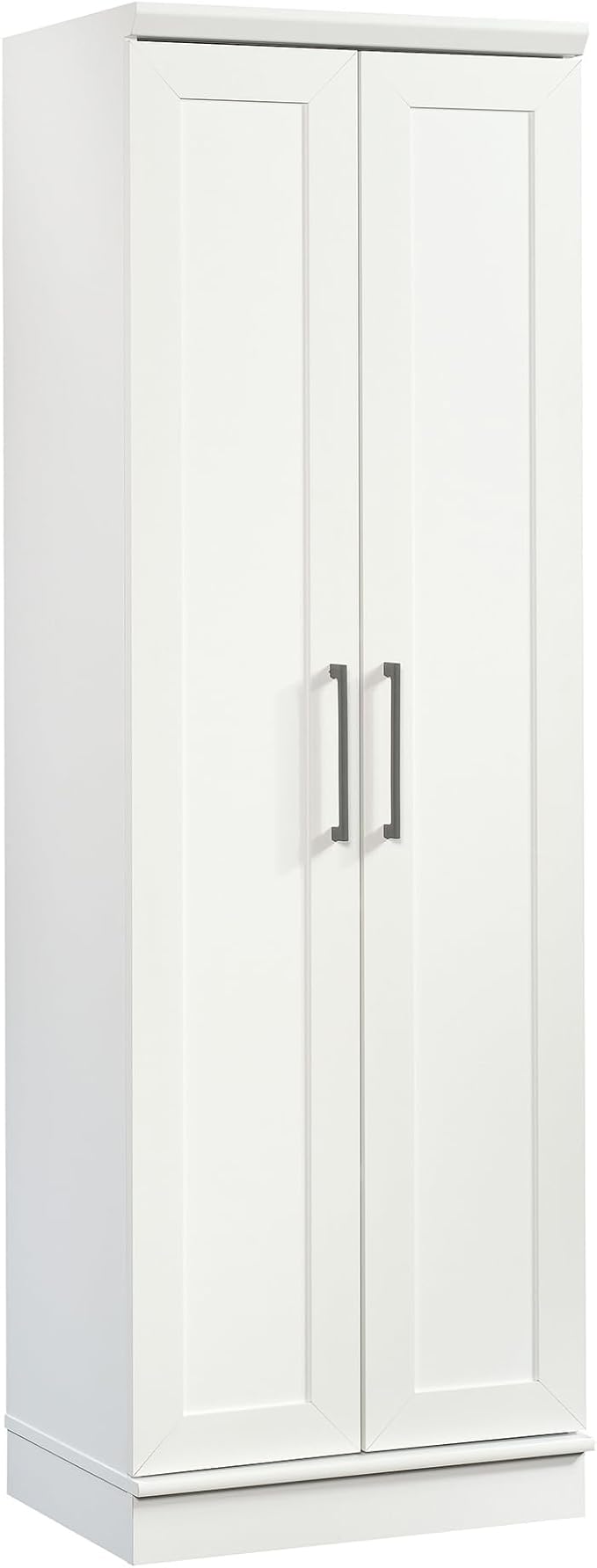 Sauder HomePlus Storage Cabinet/ Pantry cabinets, Soft White finish