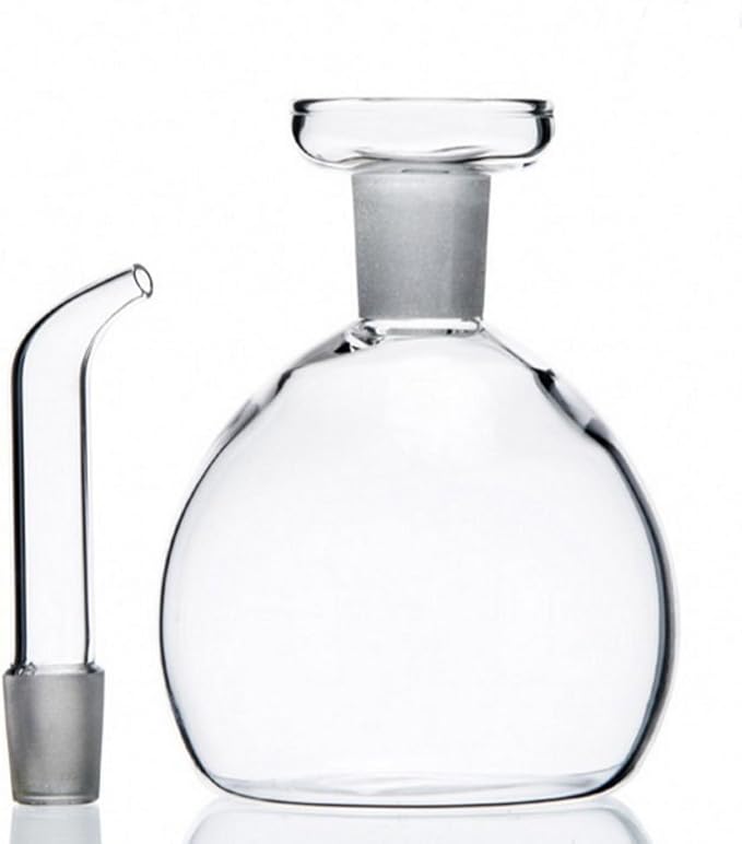ELETON Cylindrical 28 oz Olive Oil Dispenser Bottle Glass with No Drip Spout -Olive Oil & Vinegar Dispenser Glass Cruet Decanter- Glassware Seal Handicraft Easy Clean Drip Free Bottles for Kitchen