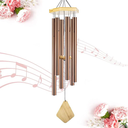 Wind Chimes Outdoor Large Deep Tone, 36 Inches WindChimes Outdoor Memorial Wind Chime for Mom/Housewarming/Christmas, Windchime for Outside Garden, Patio, Home Decor