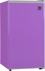 RCA RFR321-PURPLE 3.2 Cu Ft Compact Fridge, Mini Refrigerator, Purple