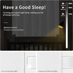 Easy-Going Blackout Curtains for Bedroom, Solid Thermal Insulated Grommet and Noise Reduction Window Drapes, Room Darkening Curtains for Living Room, 2 Panels(42x84 in, White)