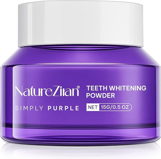 Teeth Whitening Powder - Teeth Whitening - Removes Stains - No Sensitivity - Toothpaste Power - Breath Freshener - for Coffee, Tea and Tobacco Stains 15g