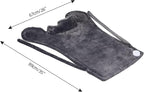 Ruqiji 26" x 35" Neck&Shoulder&Back Heating Pad with12 Temperature Settings, Pain Relief for Back/Neck/Shoulders/Menstrual Pain, Christmas Gifts for Women Men Mom Dad-Dark Grey