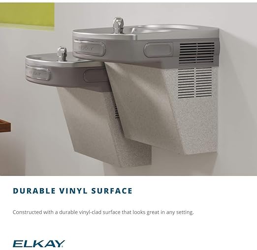 Elkay EZS8L ELKAY COMMERCIAL Wall Mount Cooler ADA Light Gray Granite