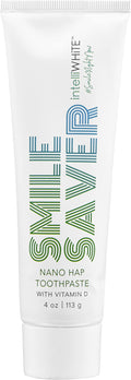 Smile Saver Nano-Hydroxyapatite (Nano-HAP) & Vitamin D Fluoride-Free Toothpaste with Xylitol; Helps Deposit Minerals to Tooth Surface