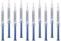 Teeth Whitening Gel Refills 10PCS Tooth Whitener 48+ Treatments -Removes Years of Stains 35% Carbamide Peroxide