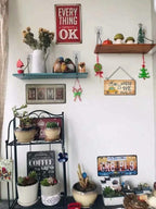 Farmhouse Bathroom Sign, Wash Your Worries Away, Rustic Wooden Bathroom Wall Art Decor, Inspirational Signs Bath Wall Hanging Art Home Decor (Wash) 6x18 Inch