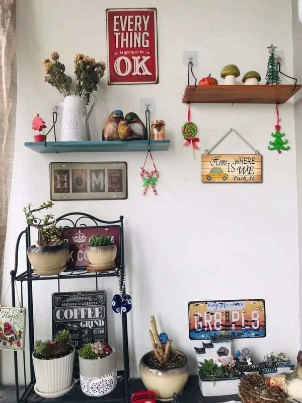 This Is Us Sign, Our Life Our Story Our Home Sign, Farmhouse Family Wooden Wall Decor for Living Room Bedroom (This Is Us) 6x16 Inch