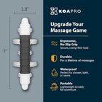 KOAPRO Facia Blaster Fascia Massage Tool for Myofascial Release - Manual Trigger Point and Deep Tissue Sore Muscle Relief, Holistic Fascia Health, Cellulite Massager Tool for Legs, Neck, Back and more