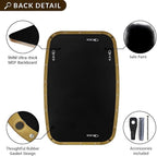 ANDY STAR 30x36” Gold Bathroom Mirror, Oblong Brass Mirror with Stainless Steel Metal Frame, Brushed Gold Oval Vanity Mirror for Over Sink, Modern Anti Rust Wall Mounted