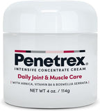Penetrex Joint & Muscle Therapy - Soothing Comfort for Back, Neck, Hands, Feet - Premium Whole Body Rub with Arnica, Vitamin B6 MSM & Boswellia - Non-Greasy 4oz Cream
