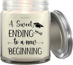 1OAK Vanilla Scented Candles Gifts for Women - Graduation Candle - 2025 Graduation Gifts for Her, Him - College, High School Senior 2025